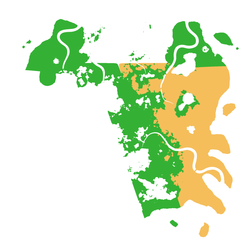 Biome Rust Map: Procedural Map, Size: 4000, Seed: 1165625377