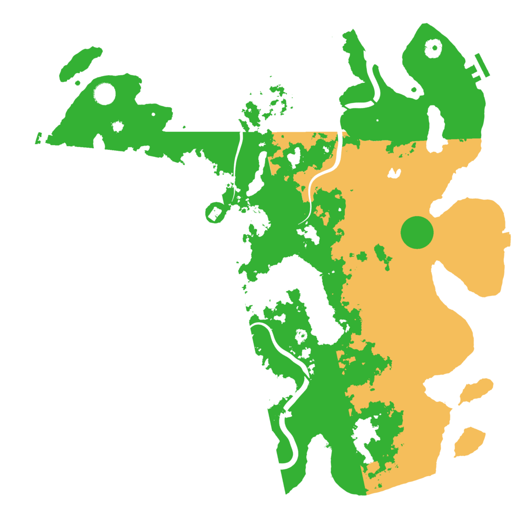 Biome Rust Map: Procedural Map, Size: 4250, Seed: 1069697200