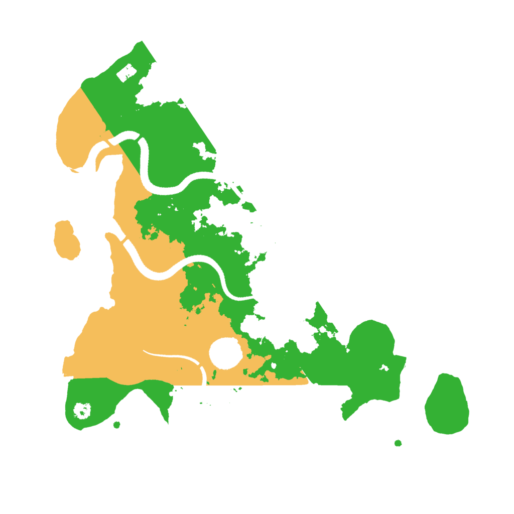 Biome Rust Map: Procedural Map, Size: 3000, Seed: 1904787