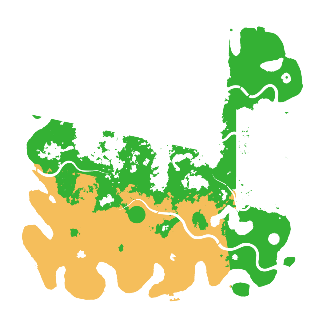 Biome Rust Map: Procedural Map, Size: 4800, Seed: 1997471616