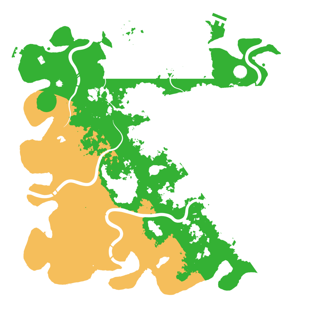 Biome Rust Map: Procedural Map, Size: 4250, Seed: 1403166113