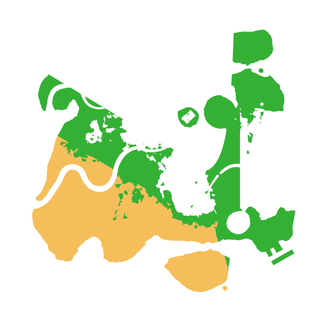 Biome Rust Map: Procedural Map, Size: 2700, Seed: 1779796926