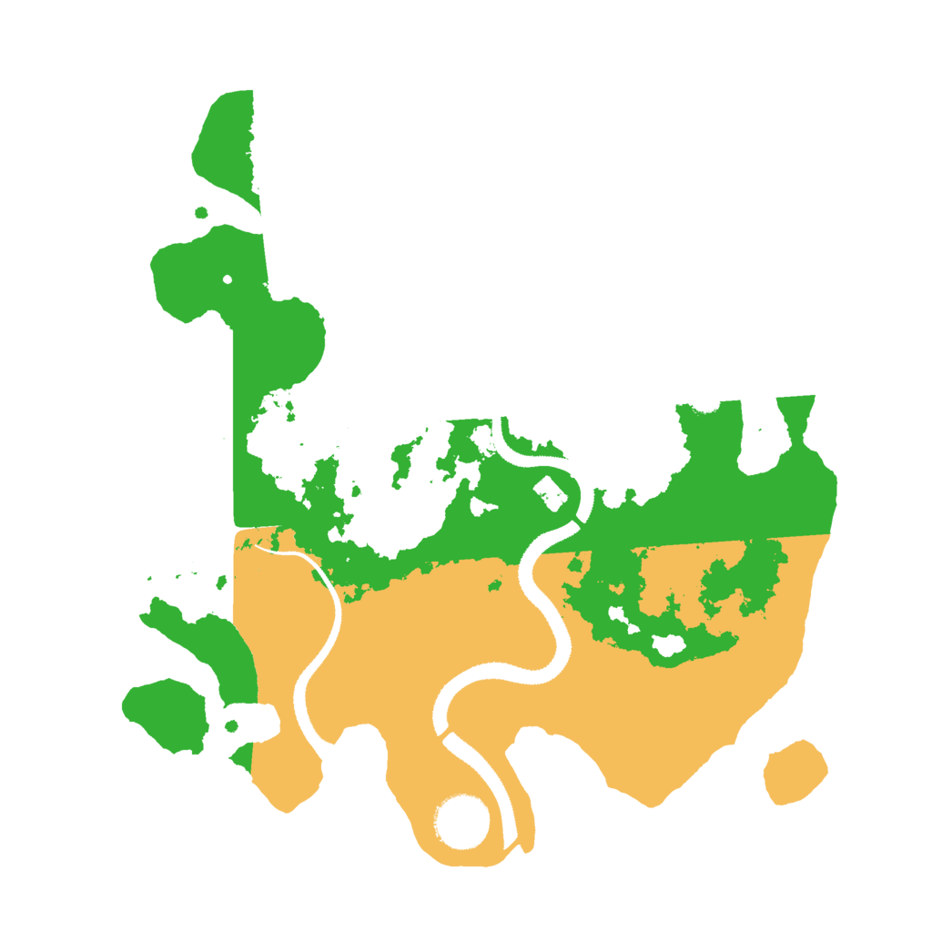 Biome Rust Map: Procedural Map, Size: 3000, Seed: 1126484250