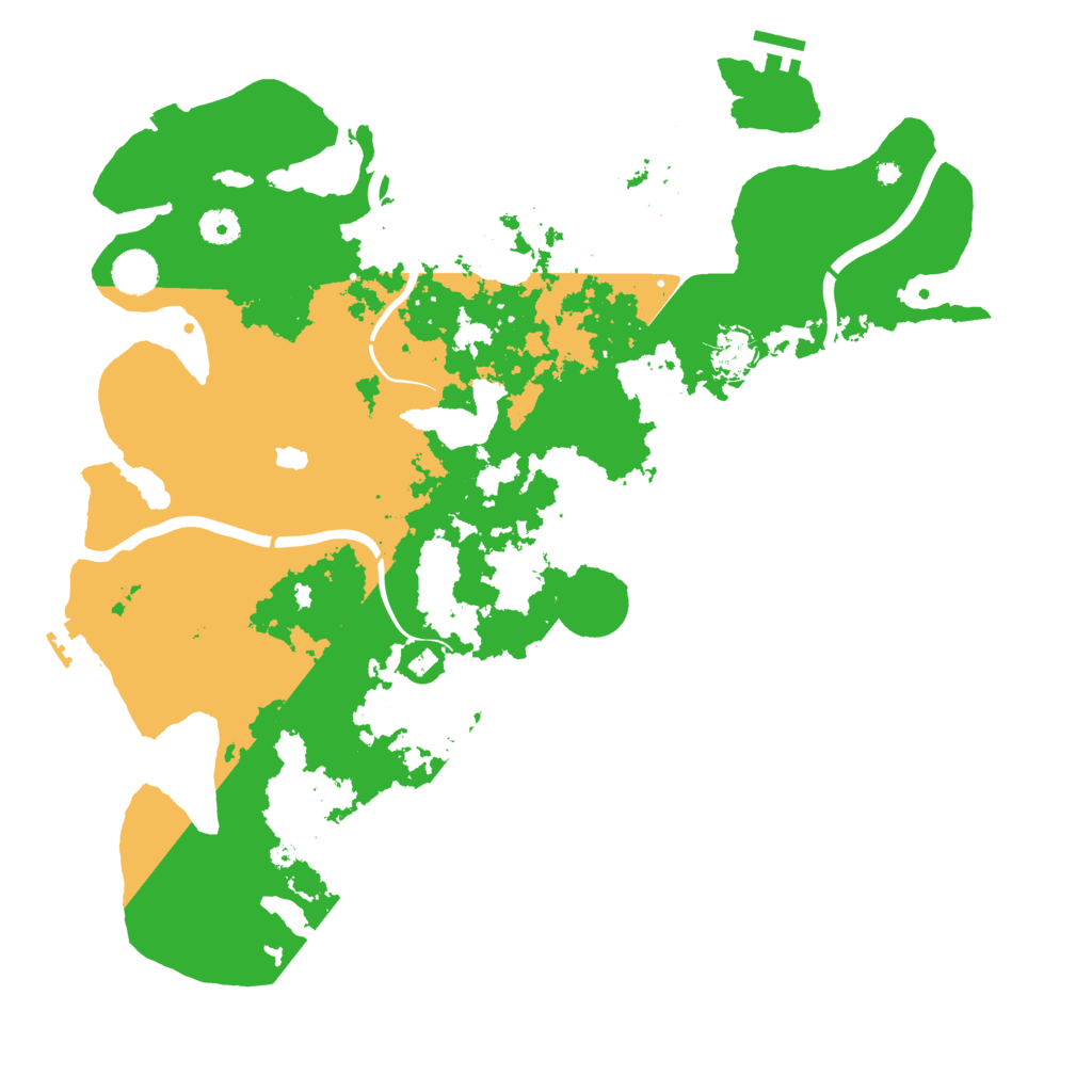 Biome Rust Map: Procedural Map, Size: 4250, Seed: 2672727