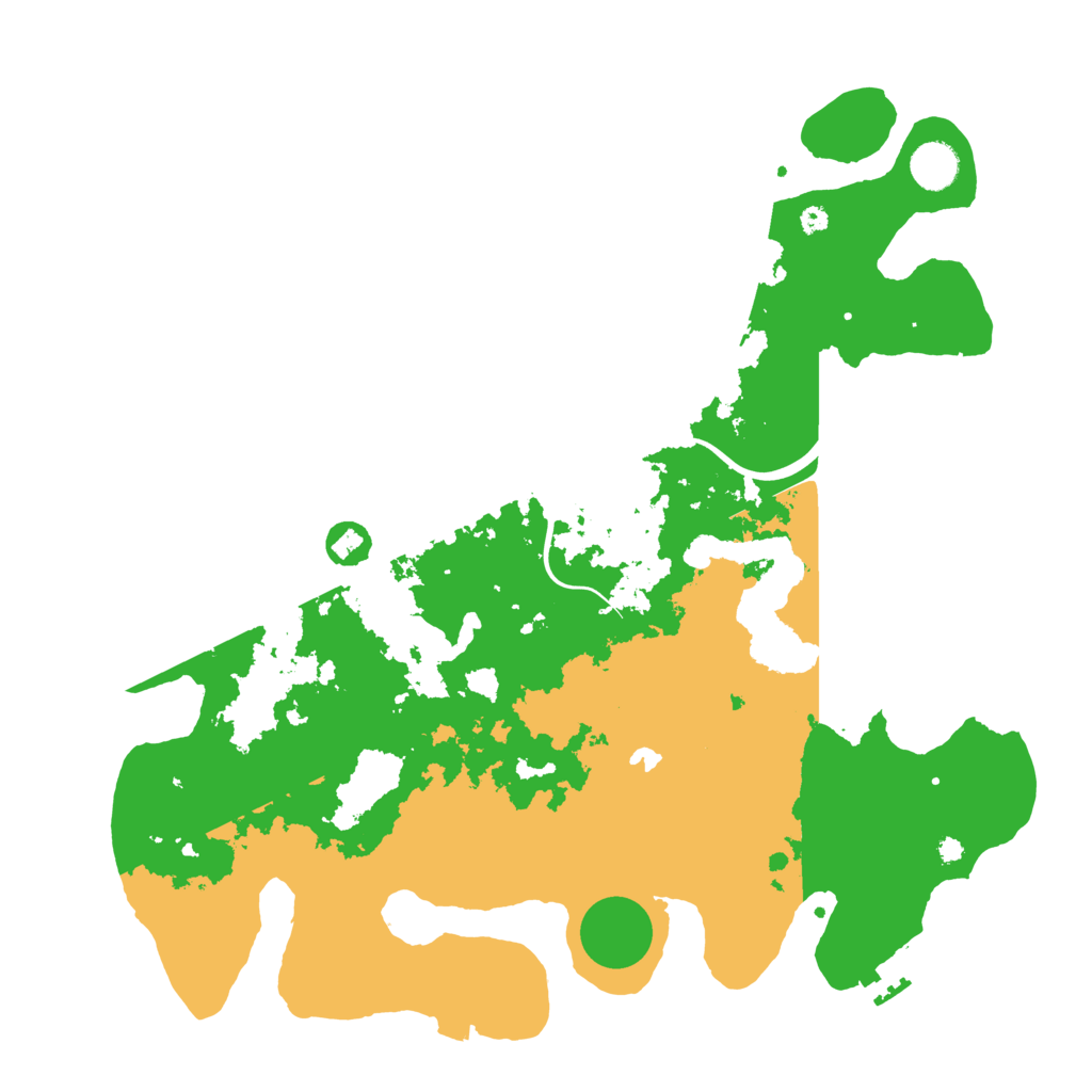 Biome Rust Map: Procedural Map, Size: 4000, Seed: 495322094