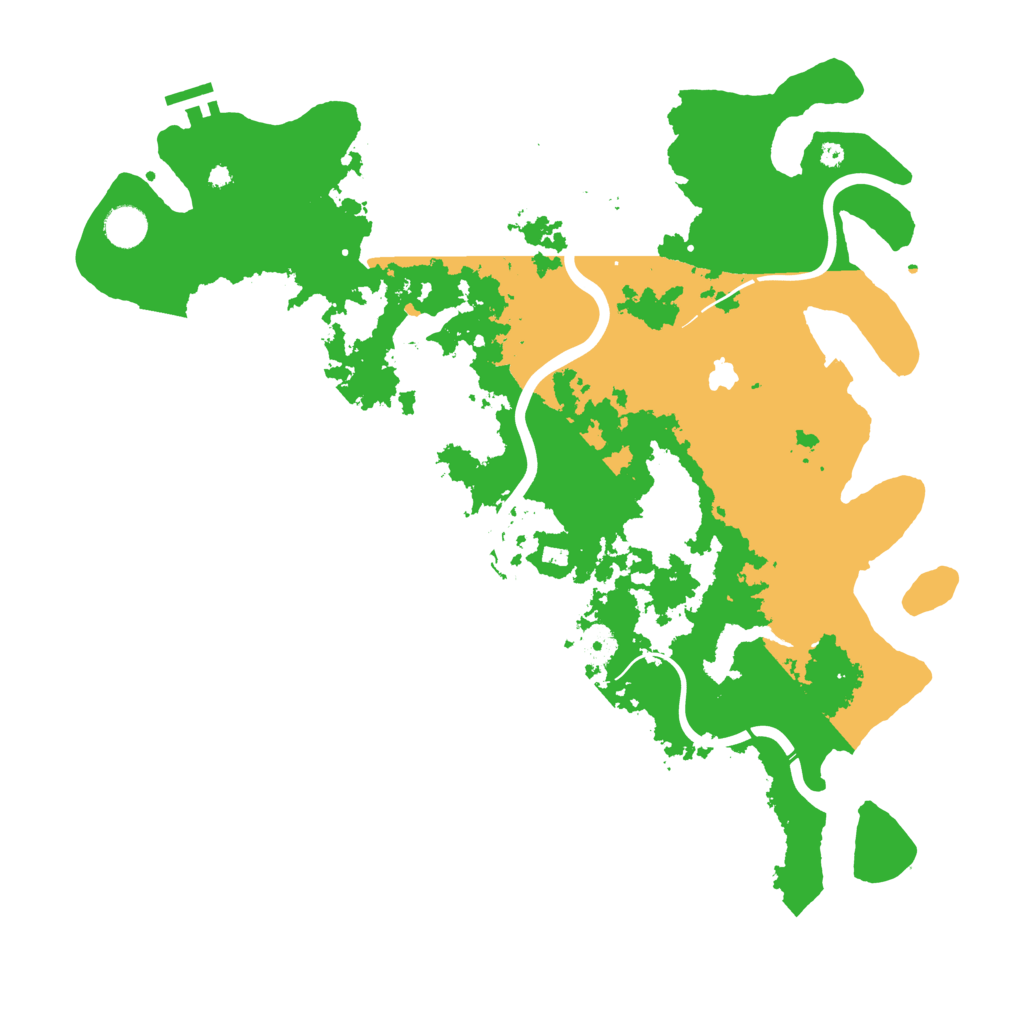 Biome Rust Map: Procedural Map, Size: 4250, Seed: 1457131233