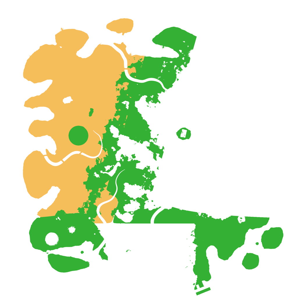 Biome Rust Map: Procedural Map, Size: 4000, Seed: 1376248647