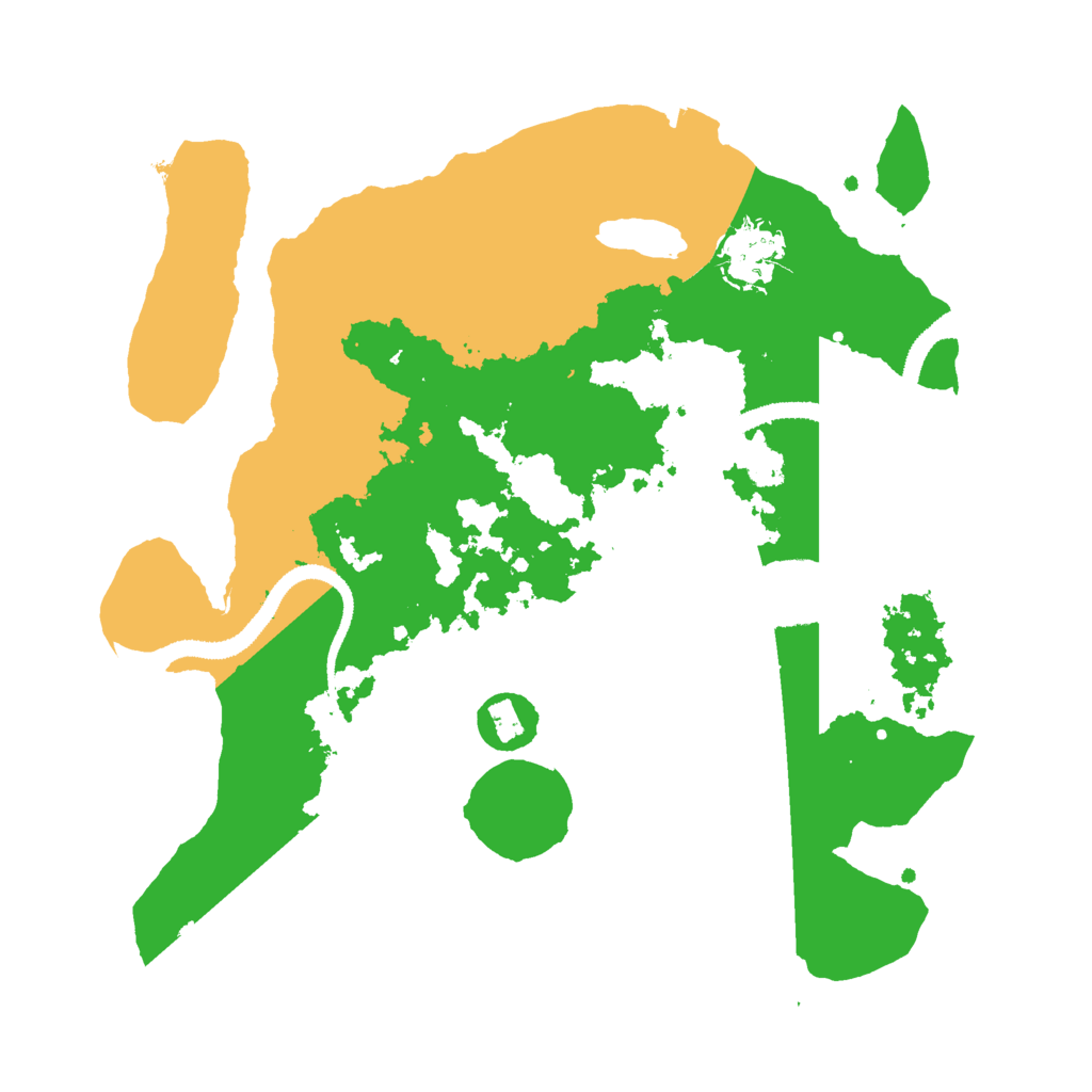 Biome Rust Map: Procedural Map, Size: 3000, Seed: 1509518211
