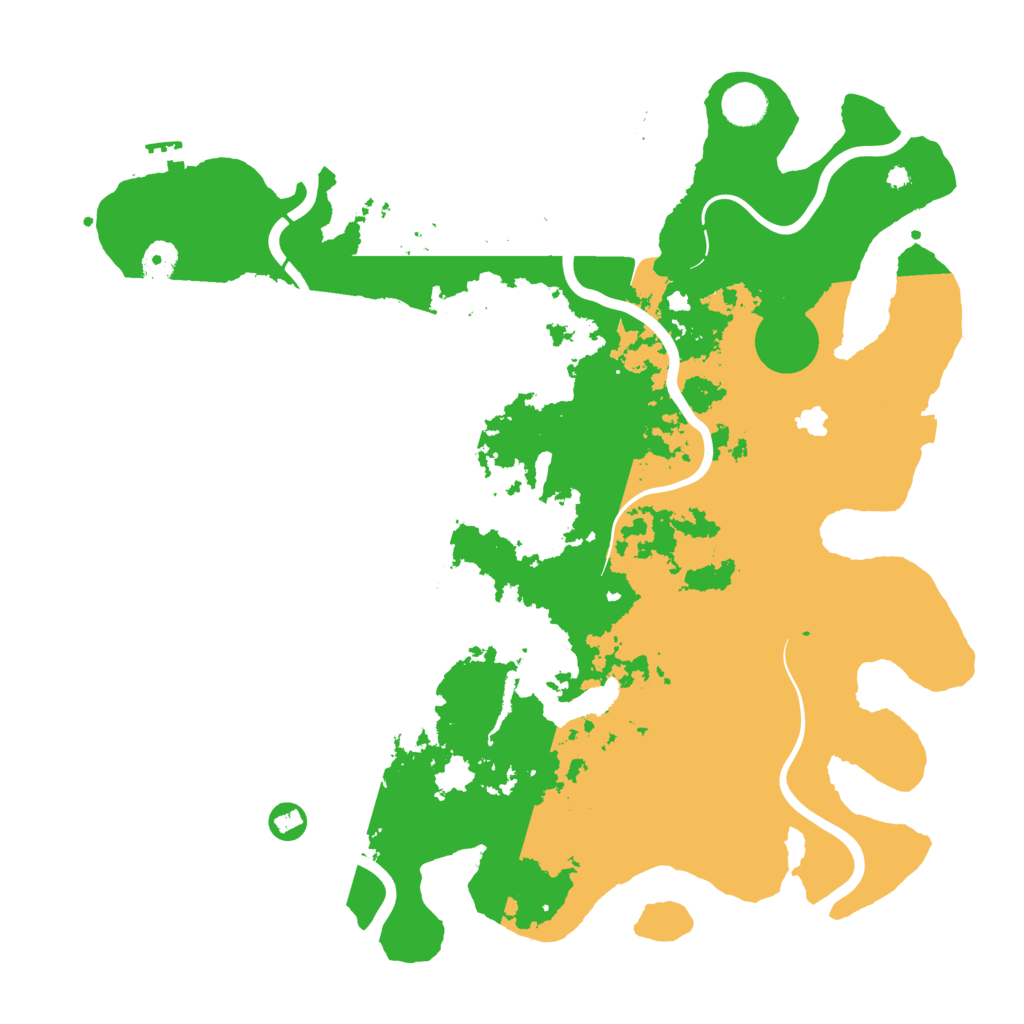 Biome Rust Map: Procedural Map, Size: 4250, Seed: 43564255