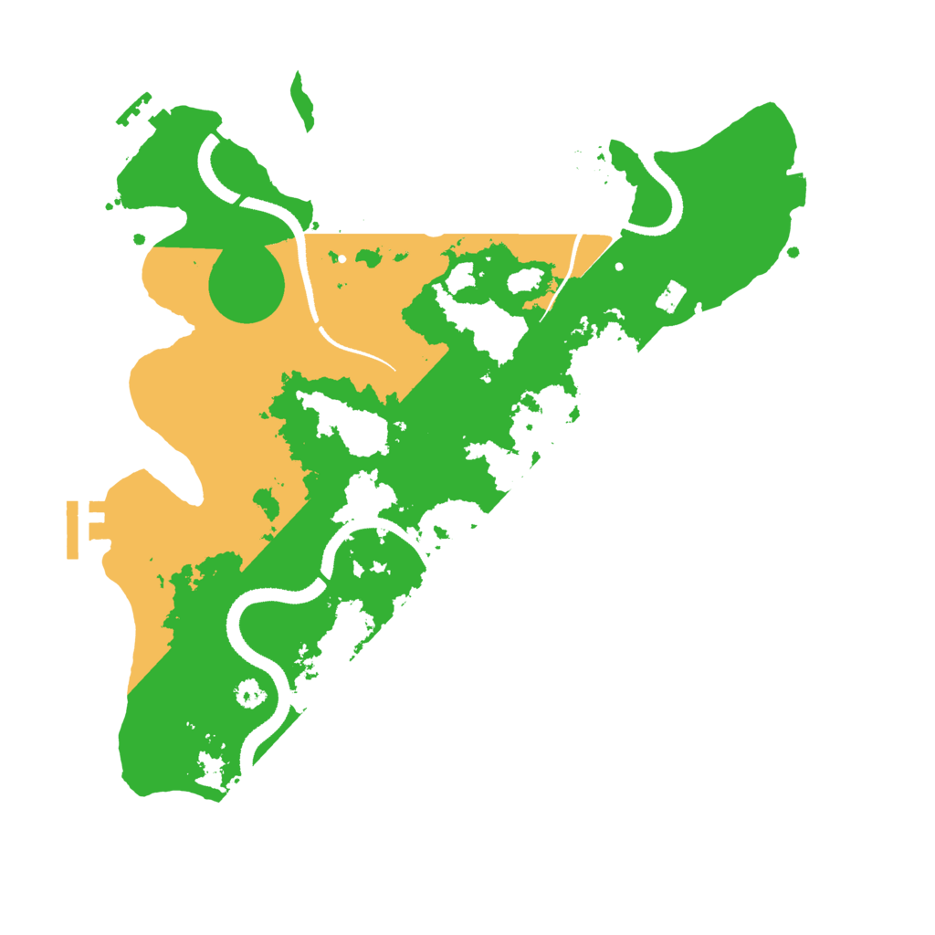Biome Rust Map: Procedural Map, Size: 3250, Seed: 1485586658
