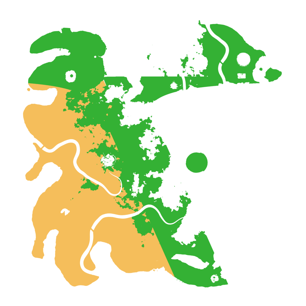 Biome Rust Map: Procedural Map, Size: 4000, Seed: 3492394