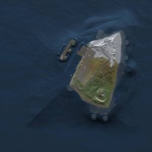 Thumbnail Rust Map: Procedural Map, Size: 1000, Seed: 1099713234, 2 Monuments