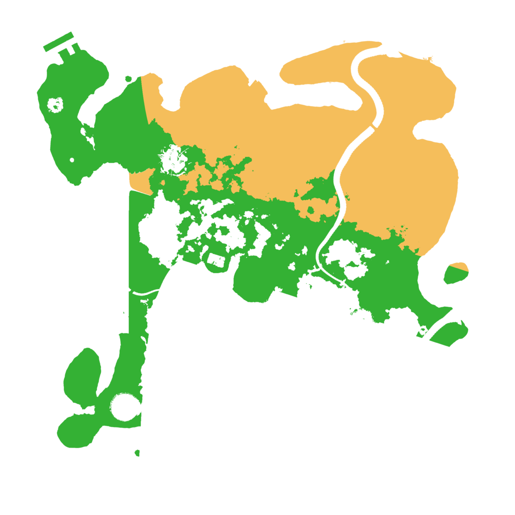 Biome Rust Map: Procedural Map, Size: 3250, Seed: 1814815773