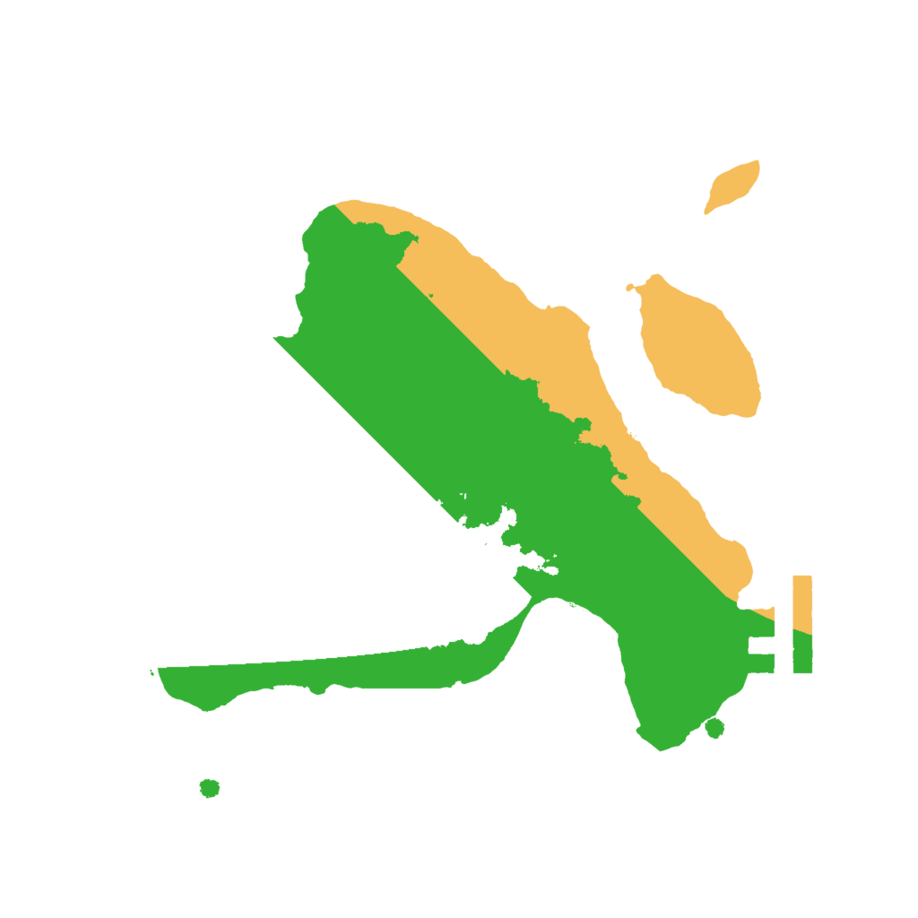 Biome Rust Map: Procedural Map, Size: 1900, Seed: 1452507559
