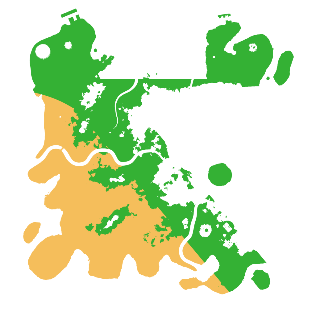 Biome Rust Map: Procedural Map, Size: 3800, Seed: 1971750273