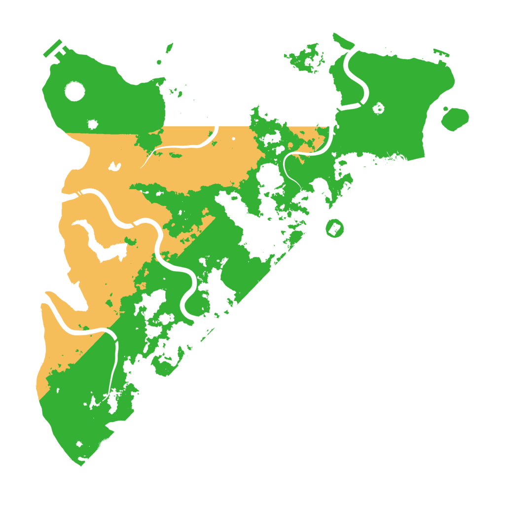 Biome Rust Map: Procedural Map, Size: 4500, Seed: 22534