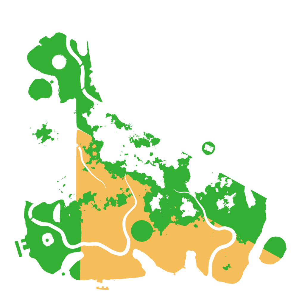 Biome Rust Map: Procedural Map, Size: 3750, Seed: 1292250638