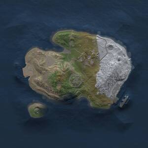 Thumbnail Rust Map: Procedural Map, Size: 1750, Seed: 1392498134, 4 Monuments