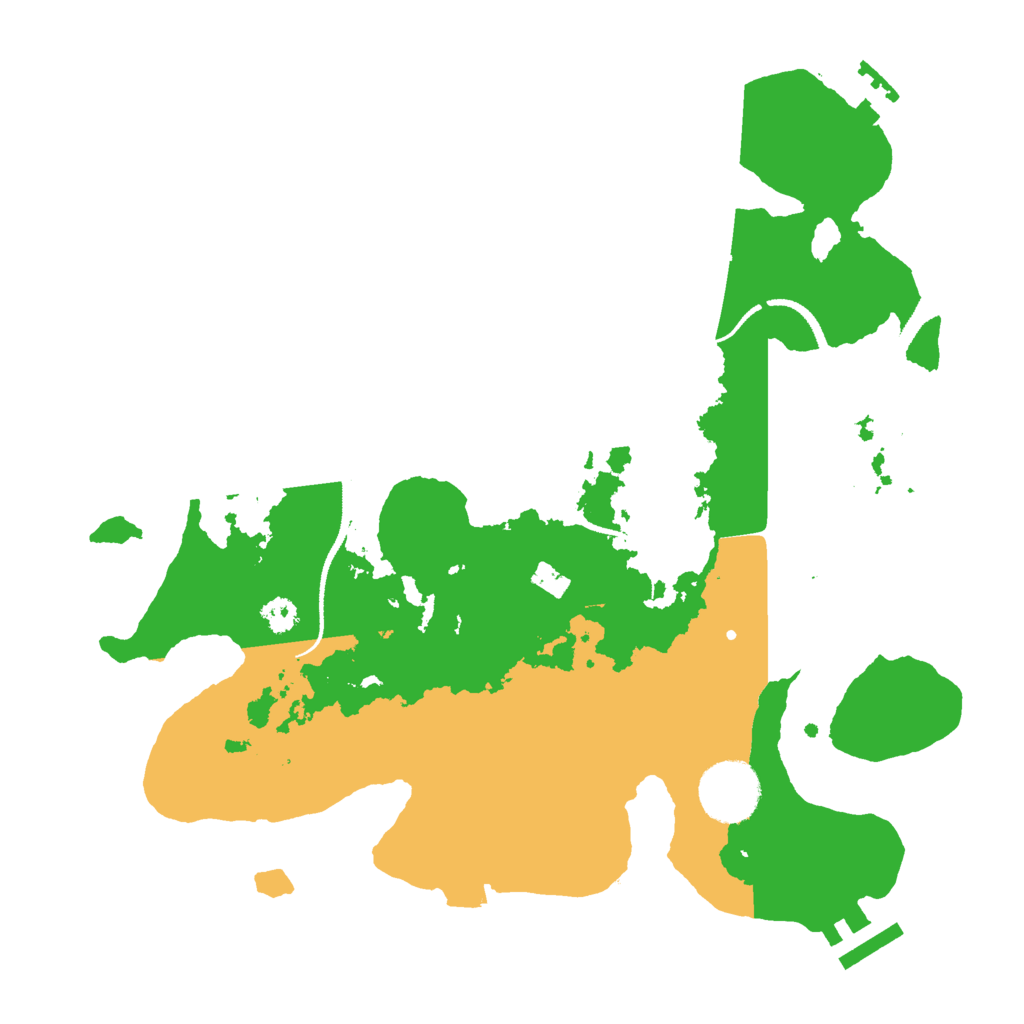 Biome Rust Map: Procedural Map, Size: 3000, Seed: 1979679159