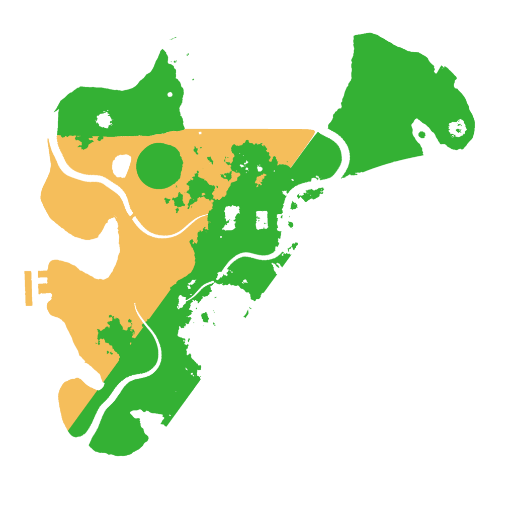 Biome Rust Map: Procedural Map, Size: 3000, Seed: 1522154398