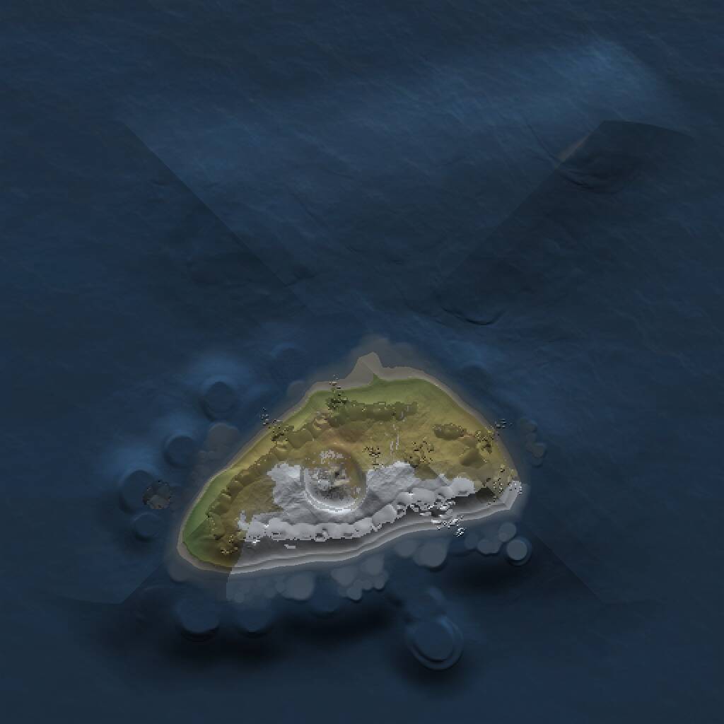 Rust Map: Procedural Map, Size: 1000, Seed: 2064399819, 1 Monuments
