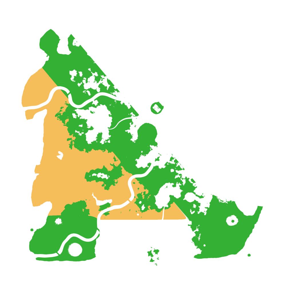 Biome Rust Map: Procedural Map, Size: 4000, Seed: 870405973