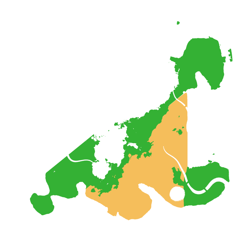 Biome Rust Map: Procedural Map, Size: 3000, Seed: 1201250119
