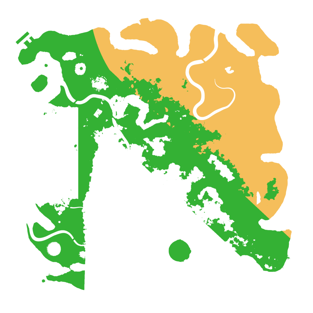 Biome Rust Map: Procedural Map, Size: 4000, Seed: 1388143503