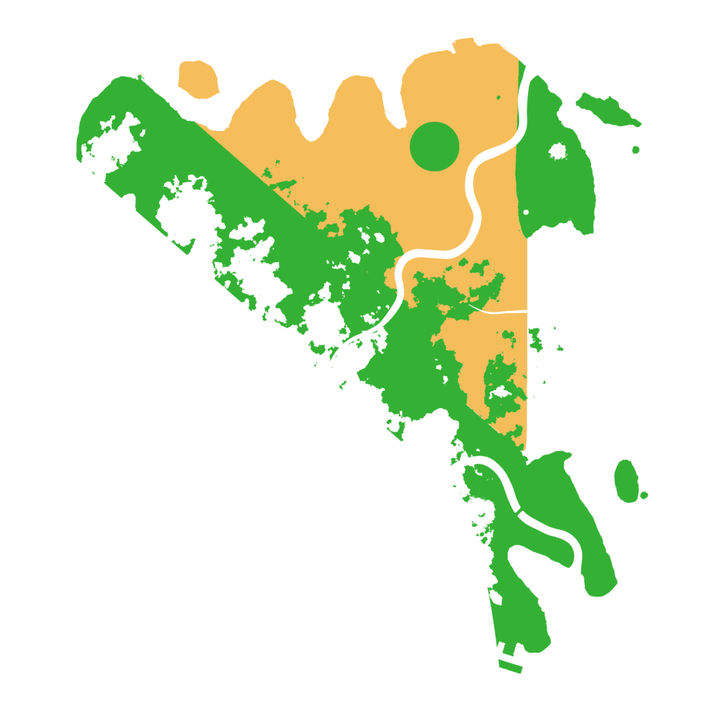 Biome Rust Map: Procedural Map, Size: 3750, Seed: 12341234