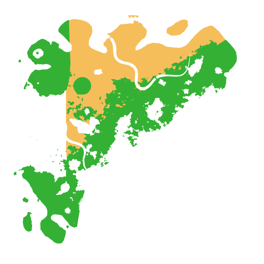 Biome Rust Map: Procedural Map, Size: 4000, Seed: 1394228753