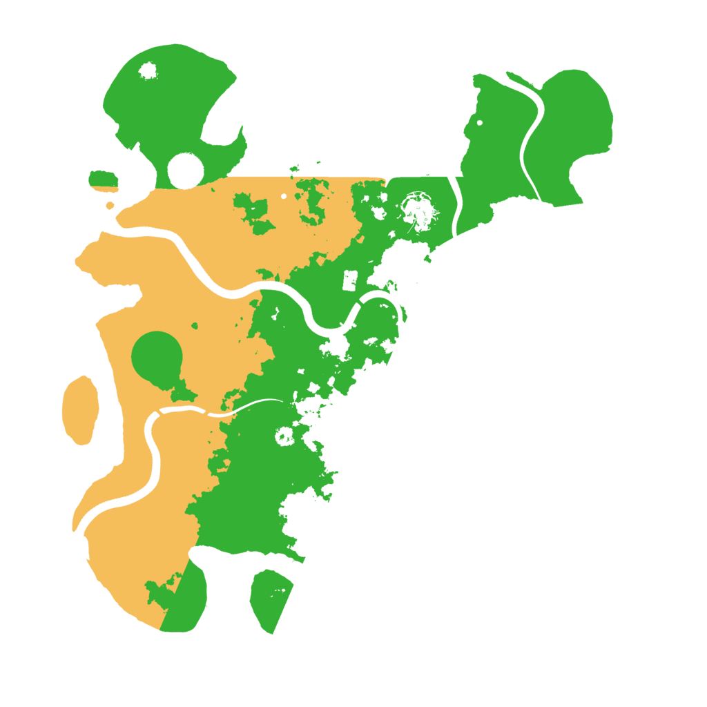 Biome Rust Map: Procedural Map, Size: 3650, Seed: 1757385575