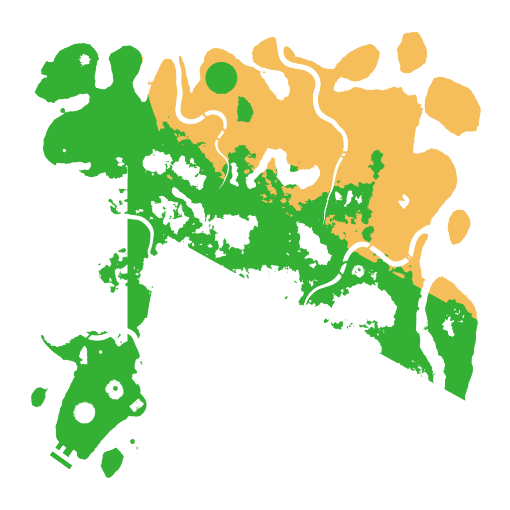 Biome Rust Map: Procedural Map, Size: 4250, Seed: 2728822