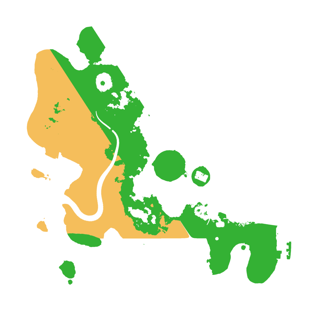Biome Rust Map: Procedural Map, Size: 2728, Seed: 93806