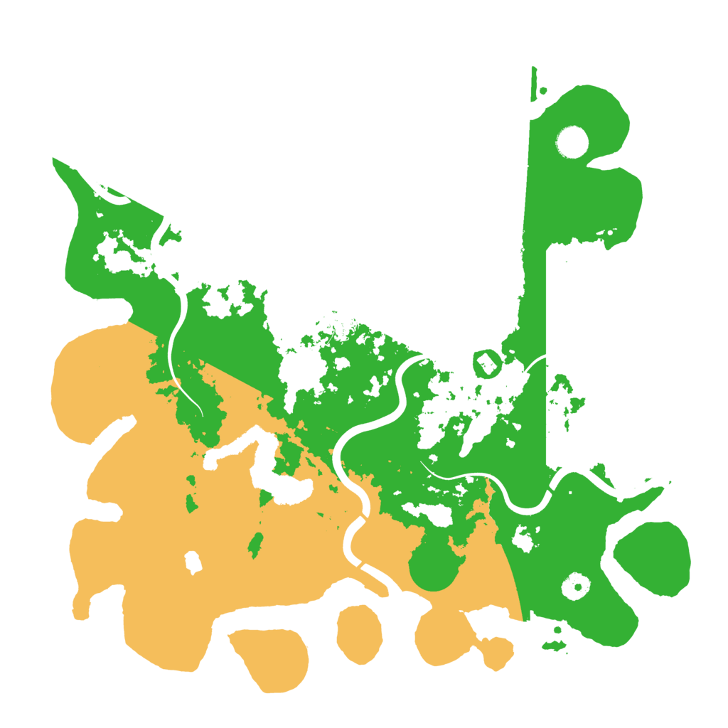 Biome Rust Map: Procedural Map, Size: 4000, Seed: 46757