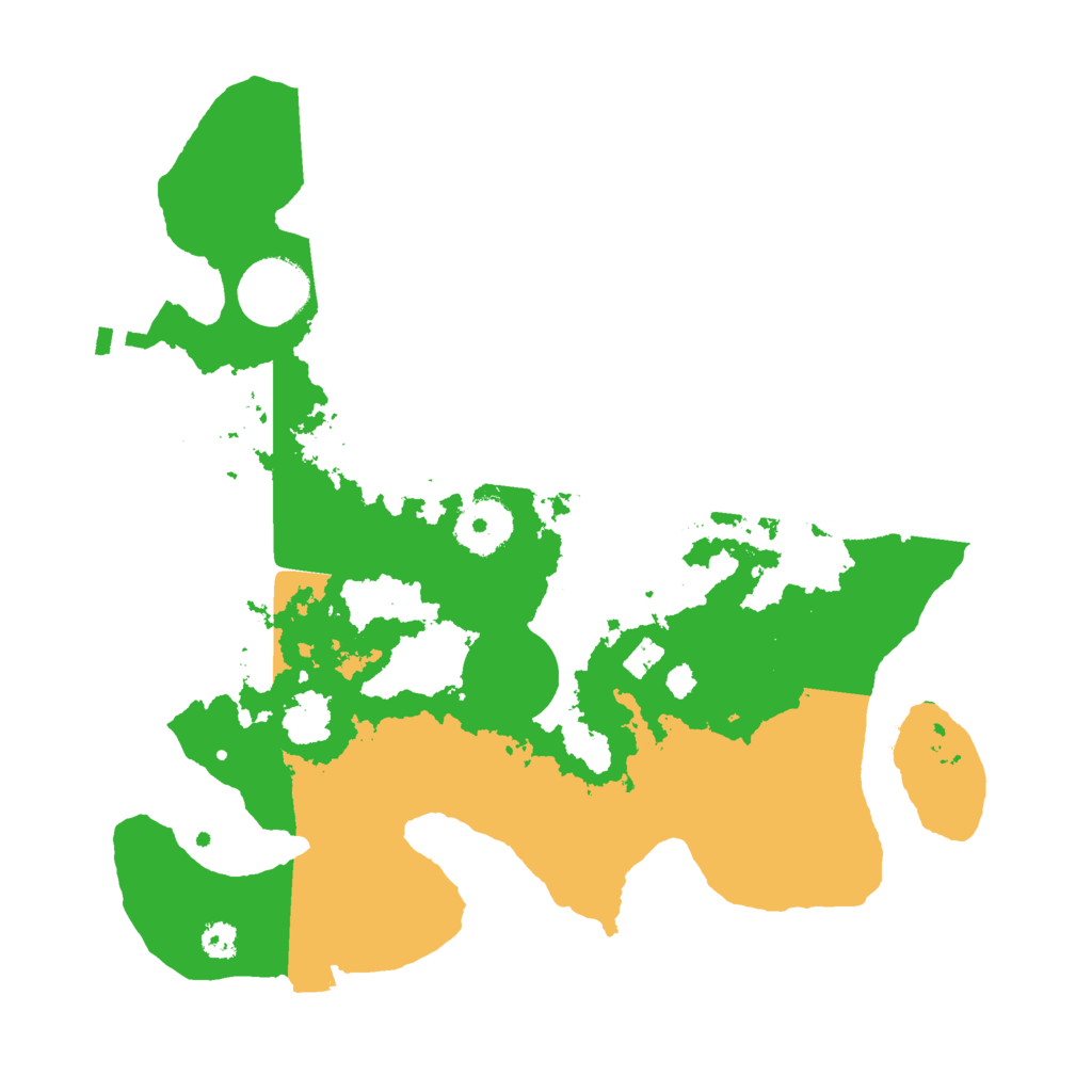 Biome Rust Map: Procedural Map, Size: 3000, Seed: 849178936