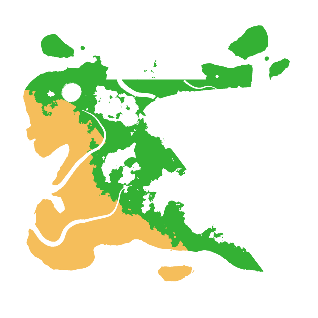 Biome Rust Map: Procedural Map, Size: 3000, Seed: 47095693