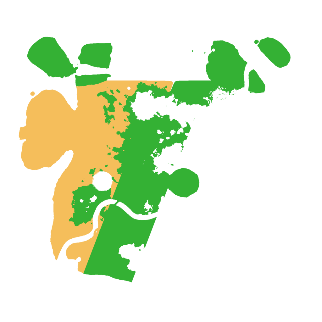 Biome Rust Map: Procedural Map, Size: 3000, Seed: 1137583173