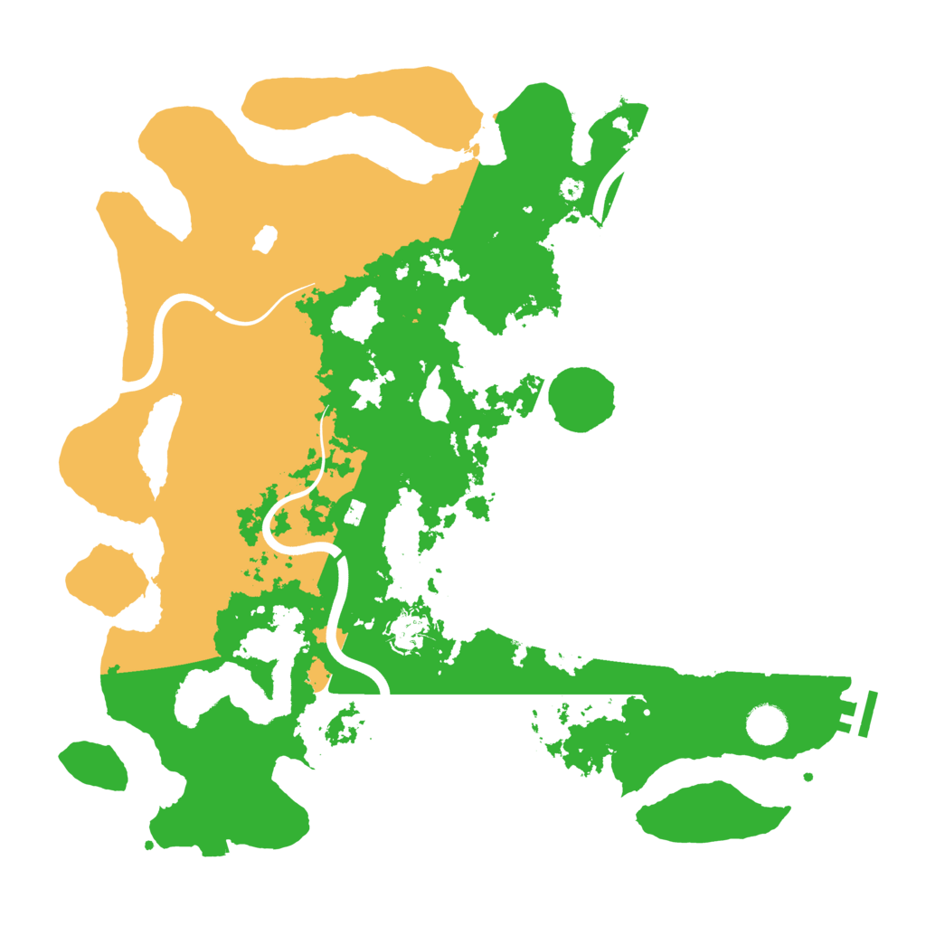 Biome Rust Map: Procedural Map, Size: 4000, Seed: 337852967