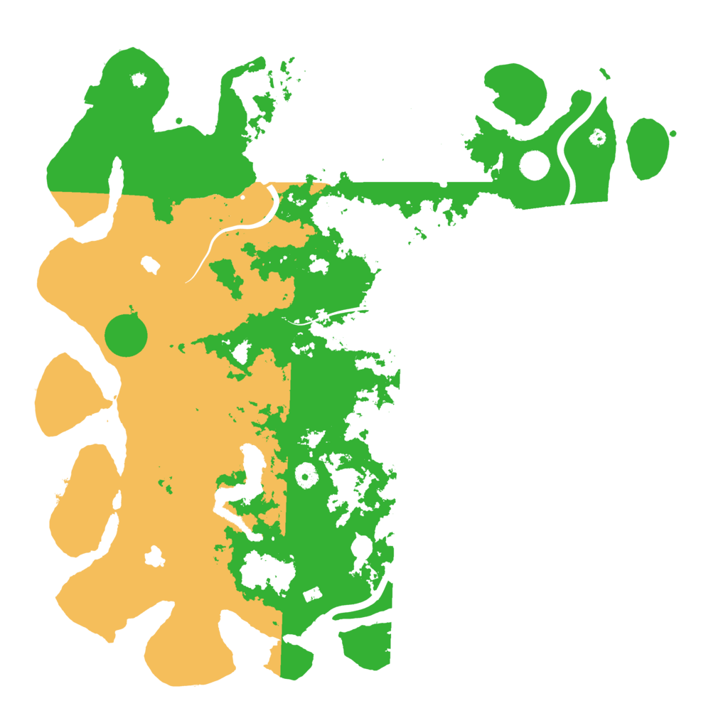 Biome Rust Map: Procedural Map, Size: 4500, Seed: 1047089444