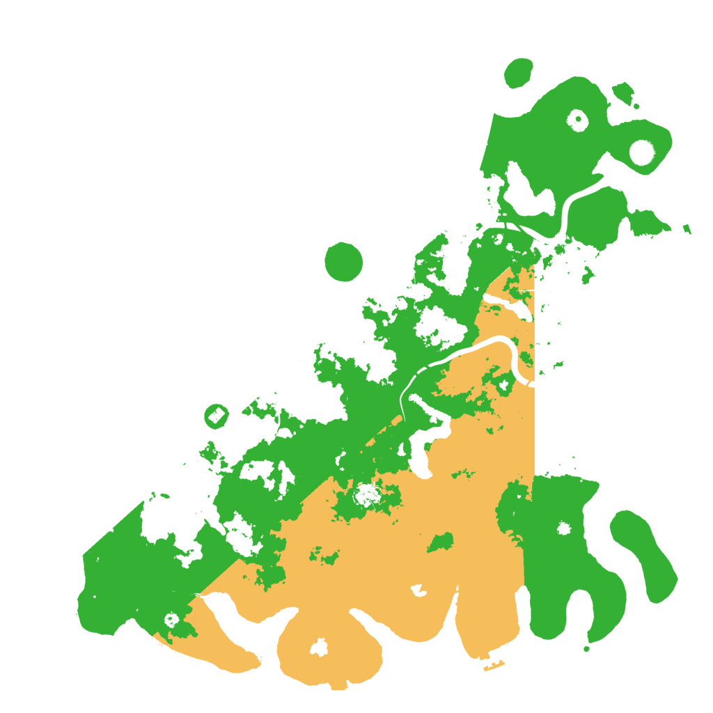 Biome Rust Map: Procedural Map, Size: 5000, Seed: 586250360