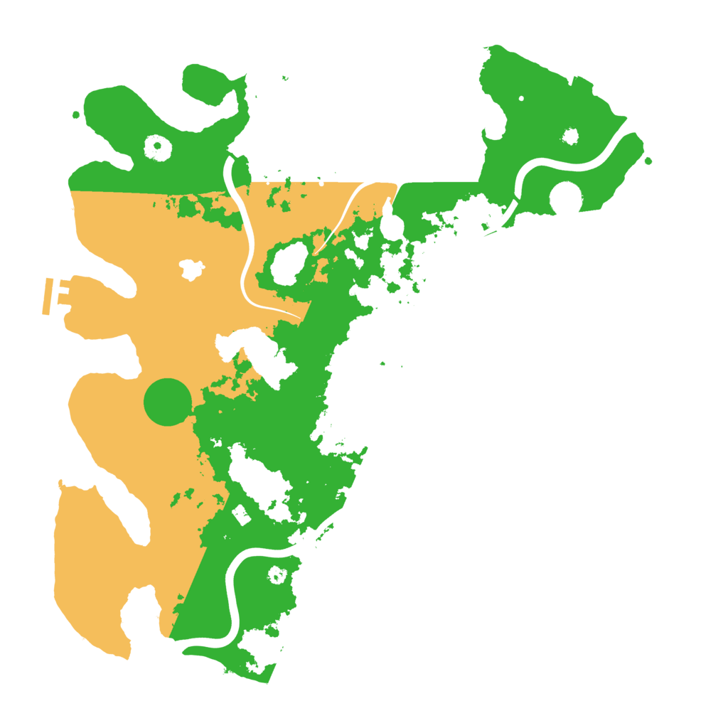 Biome Rust Map: Procedural Map, Size: 4000, Seed: 1744165734