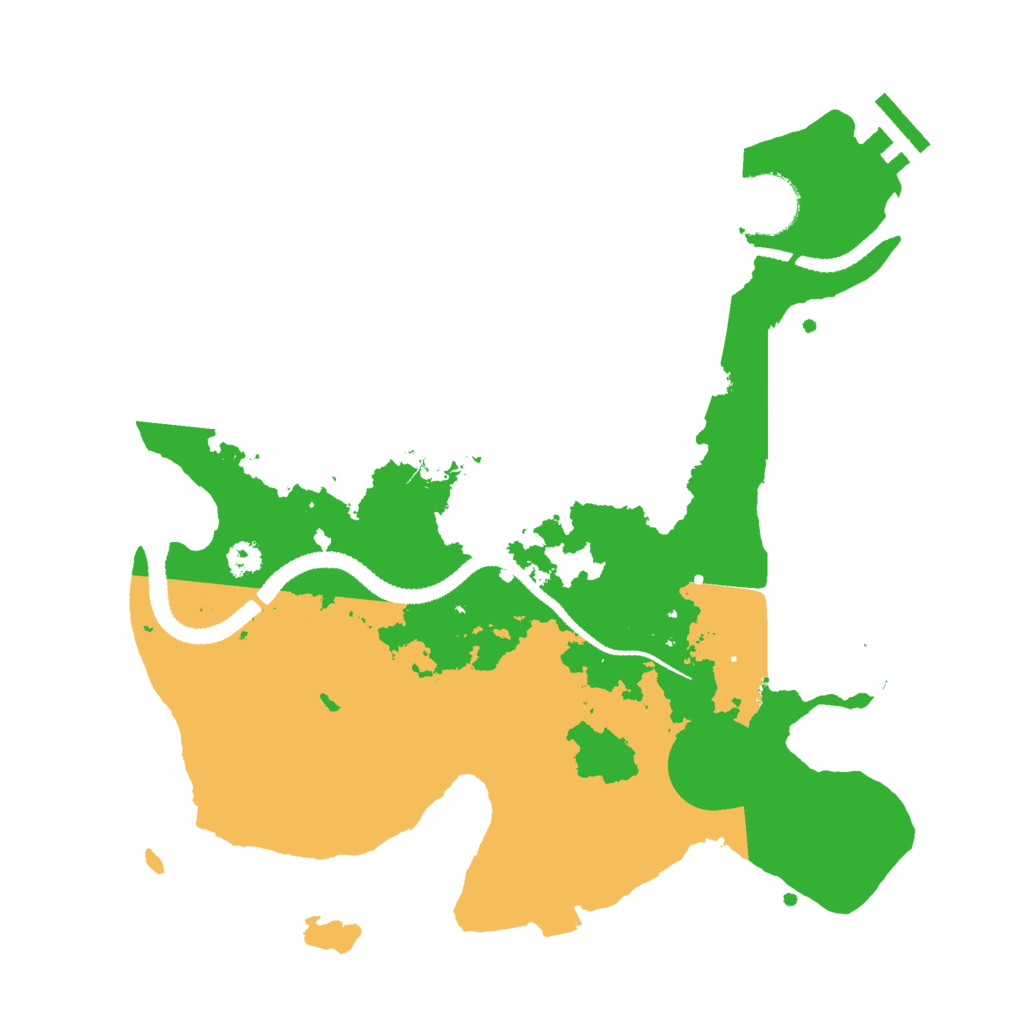 Biome Rust Map: Procedural Map, Size: 3000, Seed: 228000