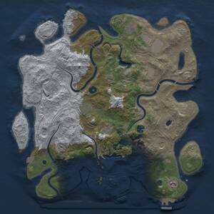 Thumbnail Rust Map: Procedural Map, Size: 4250, Seed: 871349, 16 Monuments