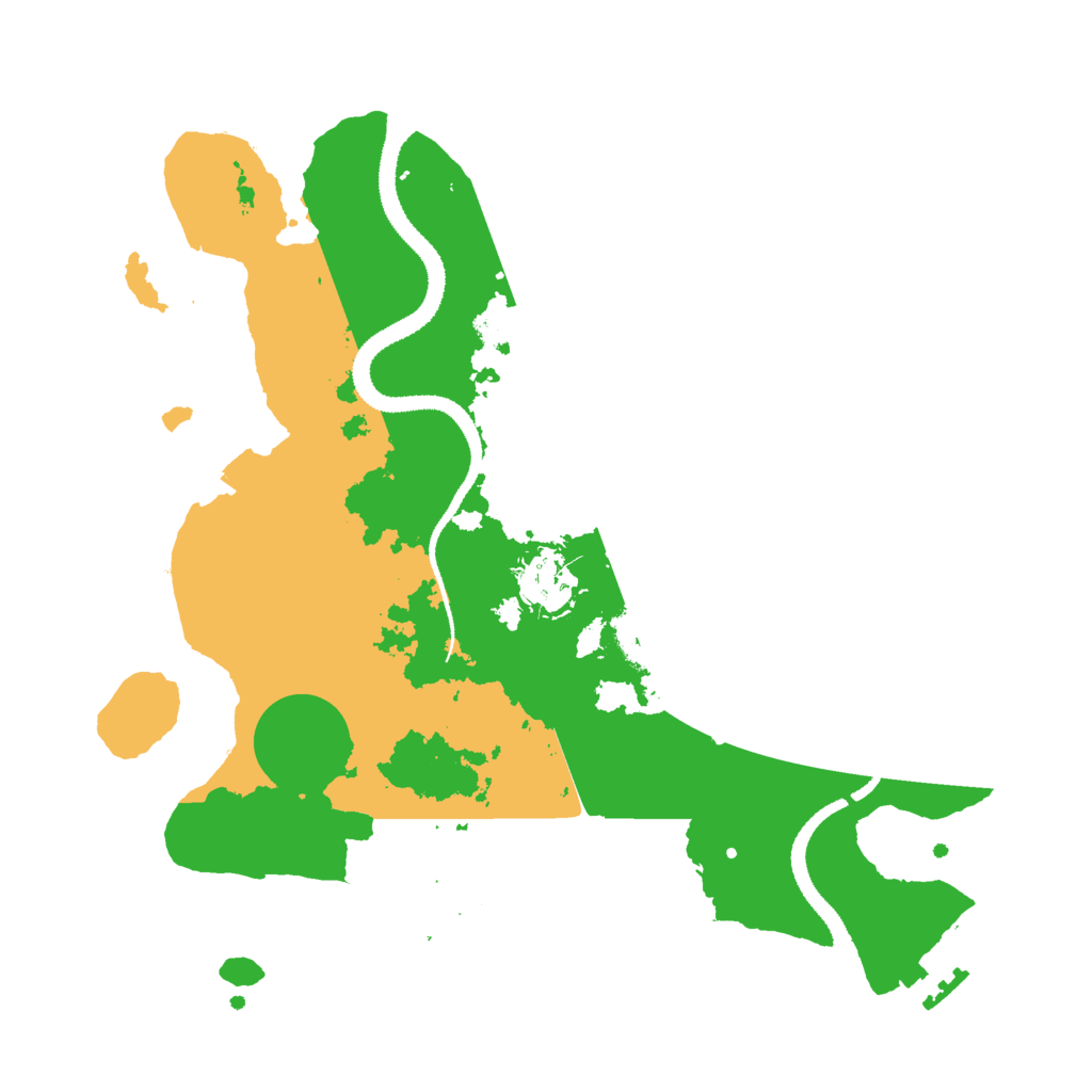 Biome Rust Map: Procedural Map, Size: 3000, Seed: 238489901