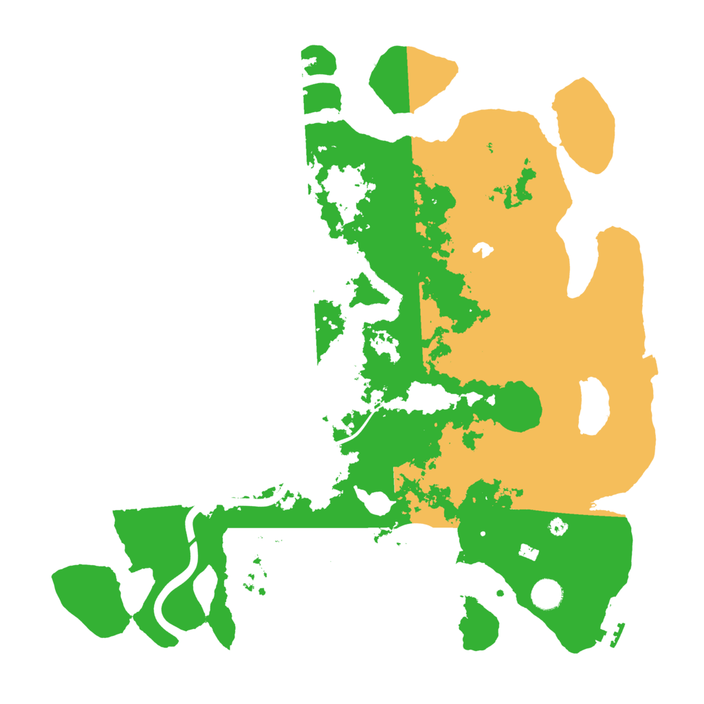 Biome Rust Map: Procedural Map, Size: 4000, Seed: 222318446