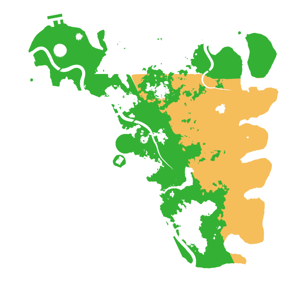Biome Rust Map: Procedural Map, Size: 4000, Seed: 4878