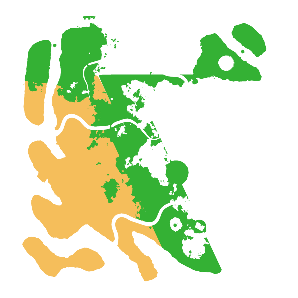 Biome Rust Map: Procedural Map, Size: 3500, Seed: 1822658902