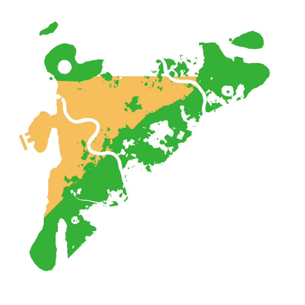 Biome Rust Map: Procedural Map, Size: 3900, Seed: 12000
