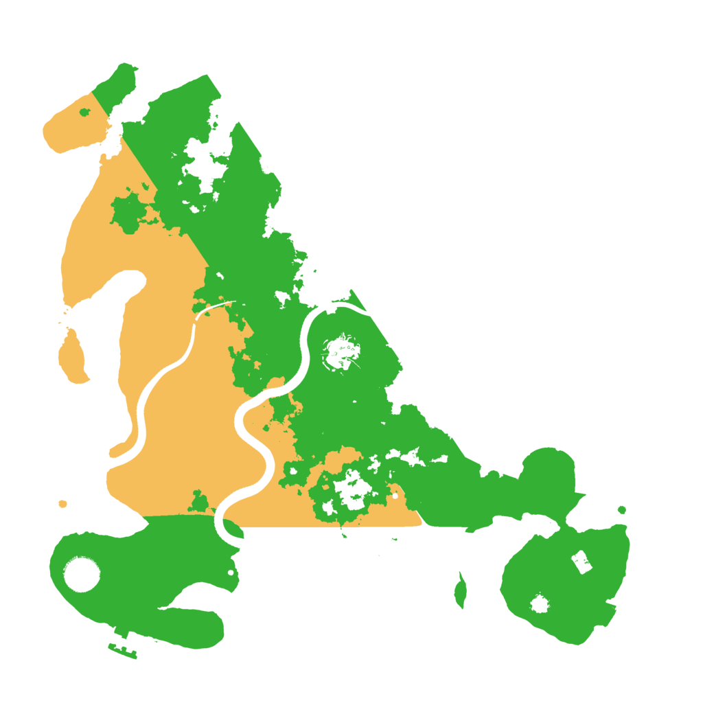 Biome Rust Map: Procedural Map, Size: 3500, Seed: 1713287318