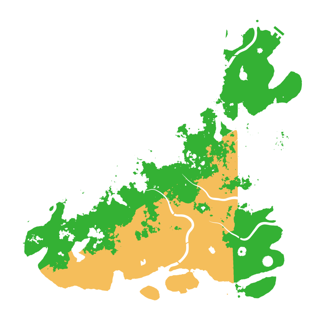 Biome Rust Map: Procedural Map, Size: 5234, Seed: 123124125